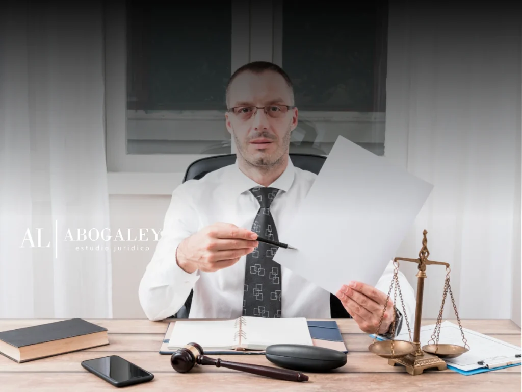 Hombre sentado en un estudio de abogados pensando en qué es ser Imputado en Chile: Qué es y cuáles son sus derechos y deberes