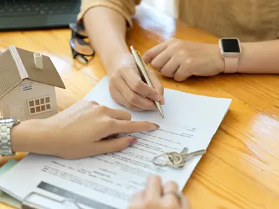 Firma de título de vivienda