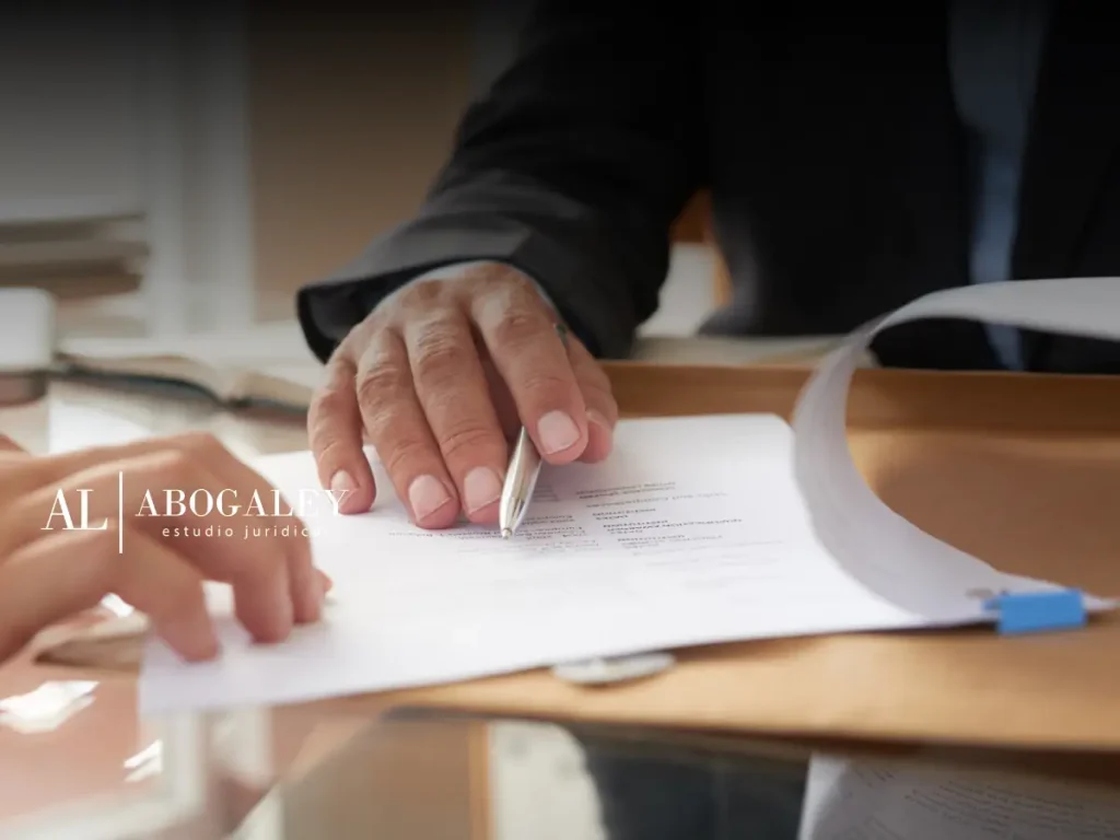Cesión de contrato con abogado