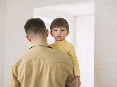 Padre se lleva a su hijo
