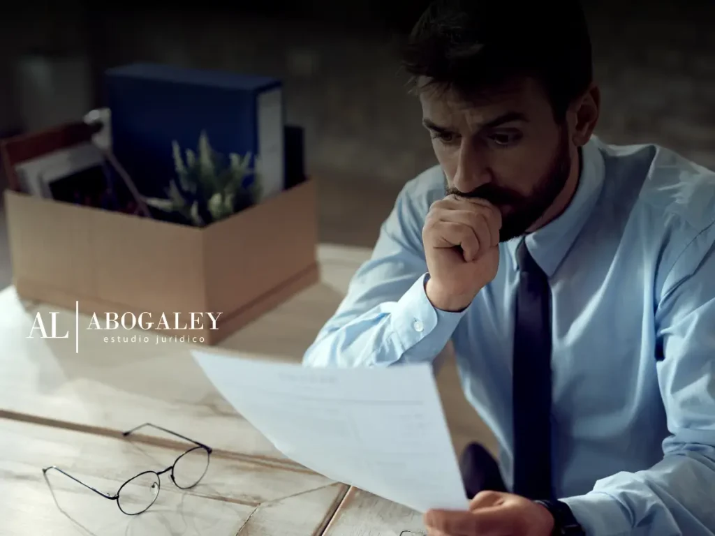 Trabajador despedido